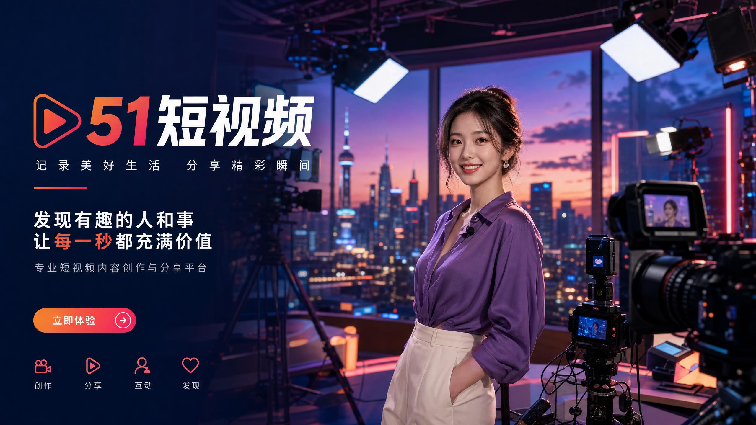 玩物社区-影视传媒公司品牌形象