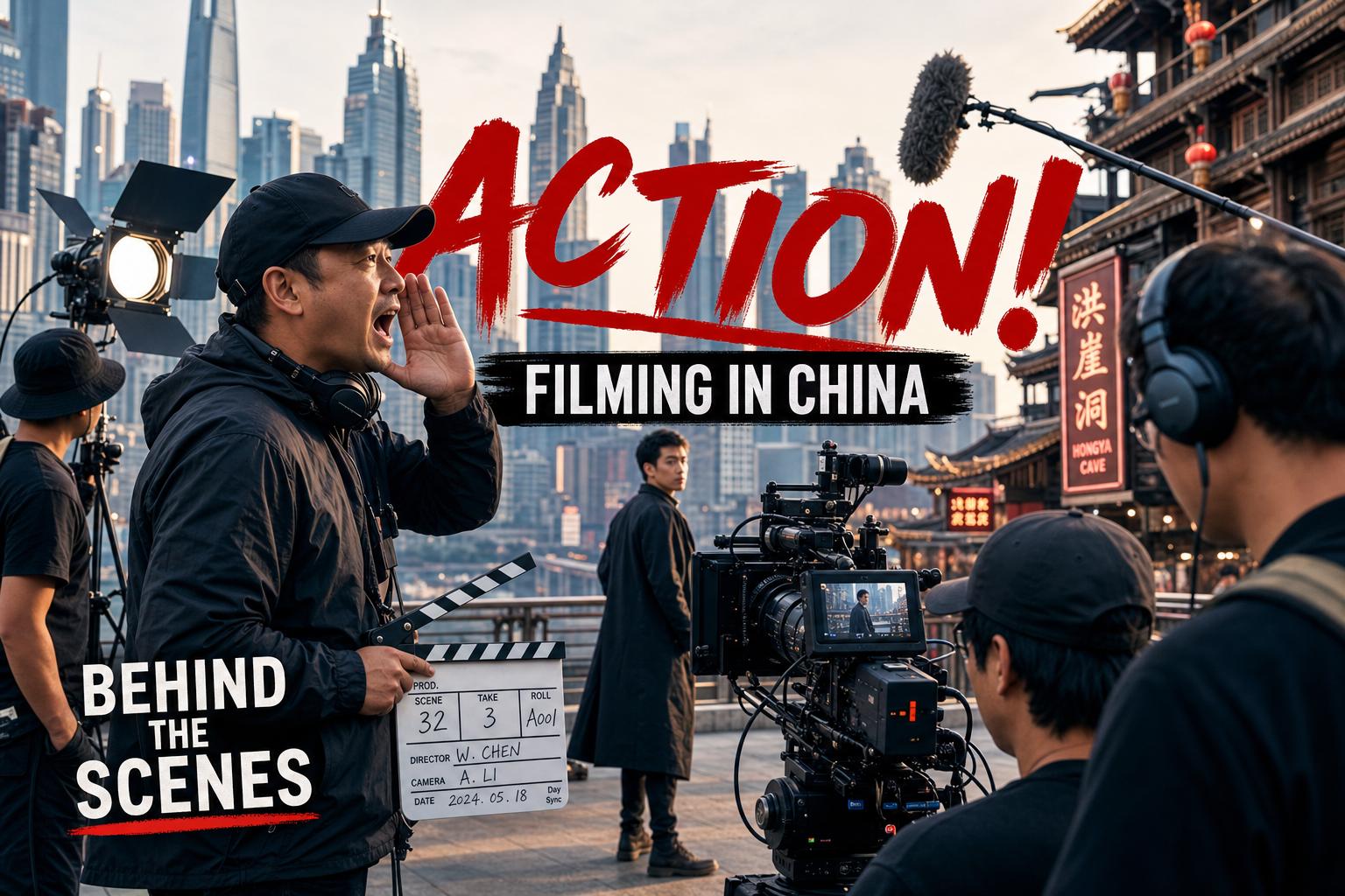 玩物社区-幕后ACTION影视拍摄全程纪录